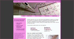 Desktop Screenshot of fertilityinstructor.com